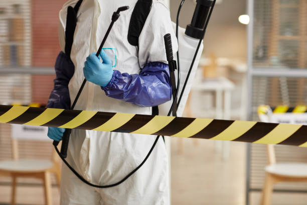 Professional Blood Cleanup technician working in Coral Springs, FL